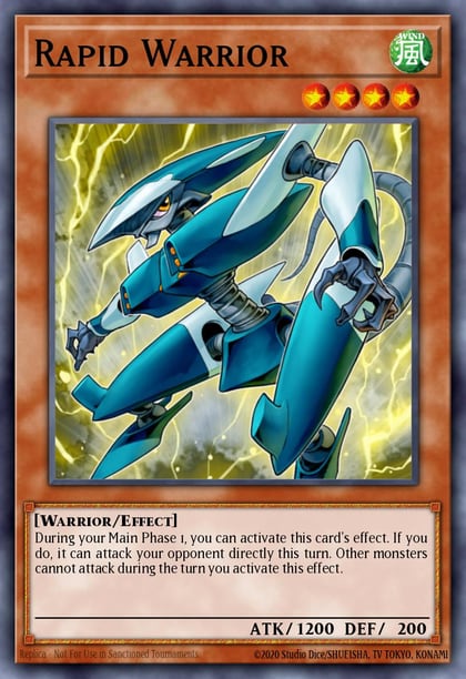 Rapid Warrior, Starter Deck: Duelist Toolbox 5DS3-EN004