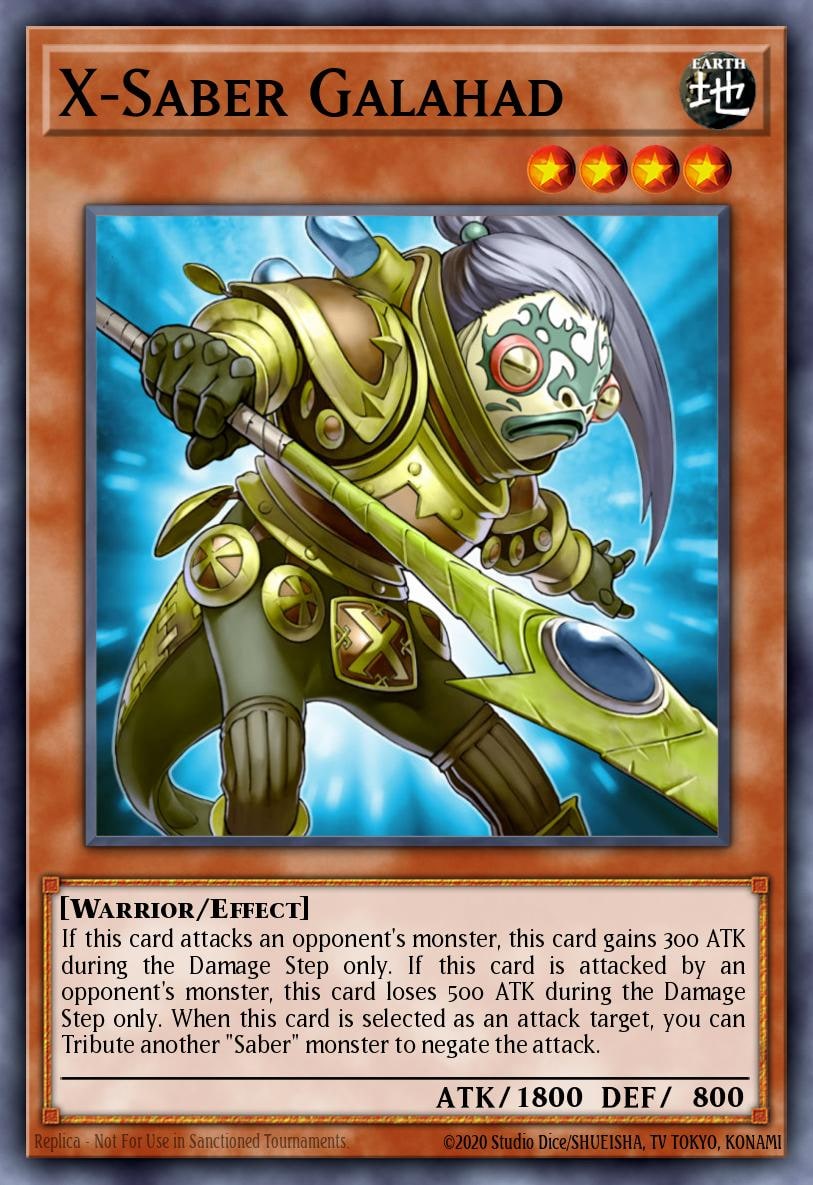 X-Saber Galahad, Starter Deck: Duelist Toolbox 5DS3-EN013