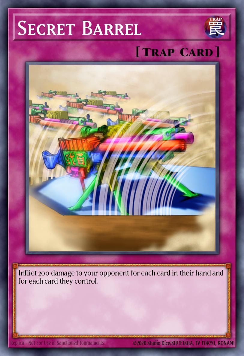 Secret Barrel, Starter Deck: Duelist Toolbox 5DS3-EN034