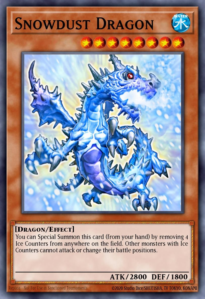 Snowdust Dragon, Abyss Rising ABYR-EN093