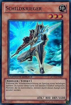 Shield Warrior (German) - "Schildkrieger", Advent Calendar 2011 (Adventskalender) AC11-DE007
