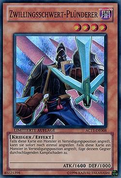 Twin-Sword Marauder (German) - "Zwillingsschwert-Plunderer", Advent Calendar 2011 (Adventskalender) AC11-DE008