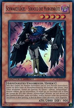 Blackwing - Sirocco the Dawn (German) - "Schwarzflugel - Sirocco die Morgenröte", Advent Calendar 2011 (Adventskalender) AC11-DE013