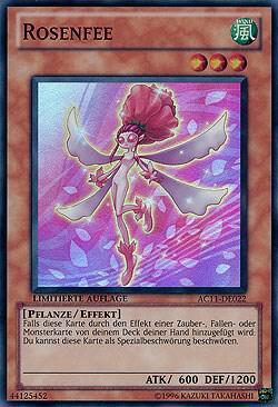 Rose Fairy (German) - "Rosenfee", Advent Calendar 2011 (Adventskalender) AC11-DE022