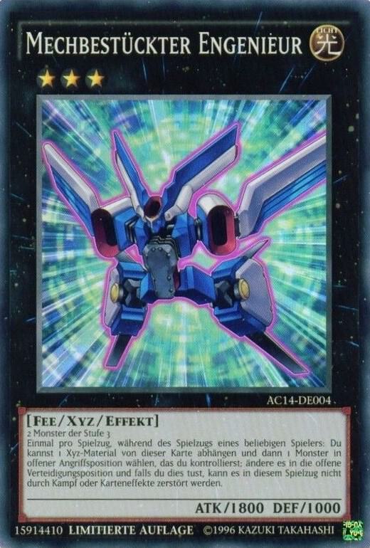 Mechquipped Angineer (German) - "Mechbestückter Engenieur", Advent Calendar 2014 (Adventskalender ZEXAL-Edition) AC14-DE004