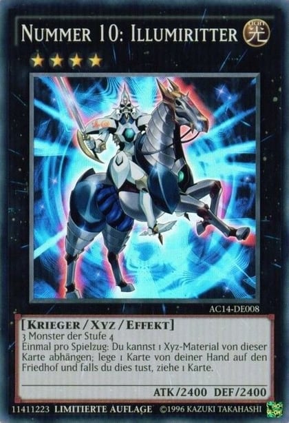 Number 10: Illumiknight (German) - "Nummer 10: Illumiritter", Advent Calendar 2014 (Adventskalender ZEXAL-Edition) AC14-DE008