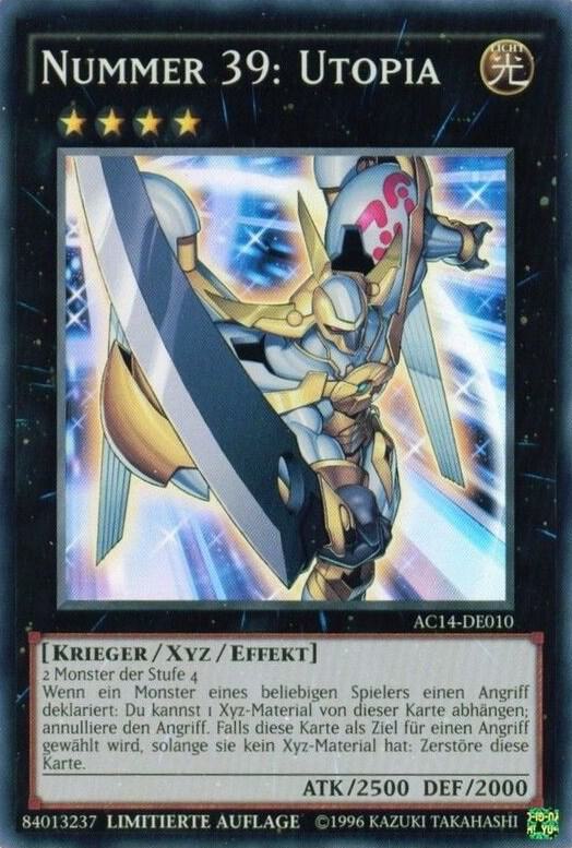 Number 39: Utopia (German) - "Nummer 39: Utopia", Advent Calendar 2014 (Adventskalender ZEXAL-Edition) AC14-DE010