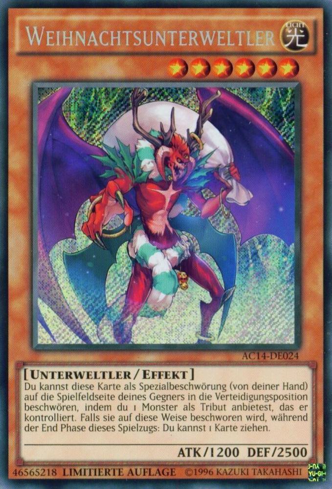 Santa Claws (German) - "Weihnachtsunterweltler", Advent Calendar 2014 (Adventskalender ZEXAL-Edition) AC14-DE024
