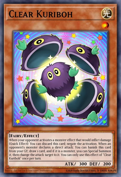 Clear Kuriboh, Advent Calendar 2019 AC19-EN004