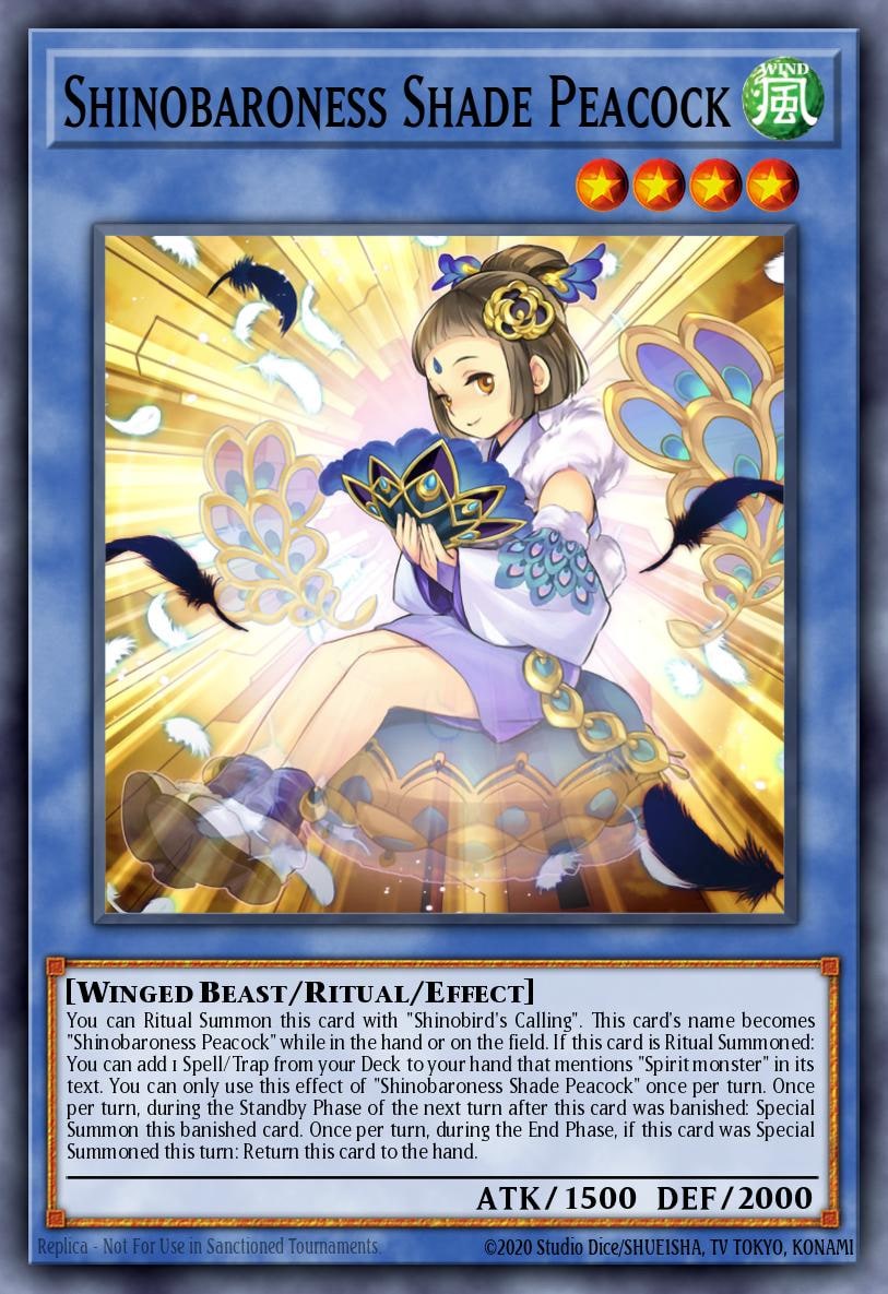 Shinobaroness Shade Peacock, Age of Overlord AGOV-EN028