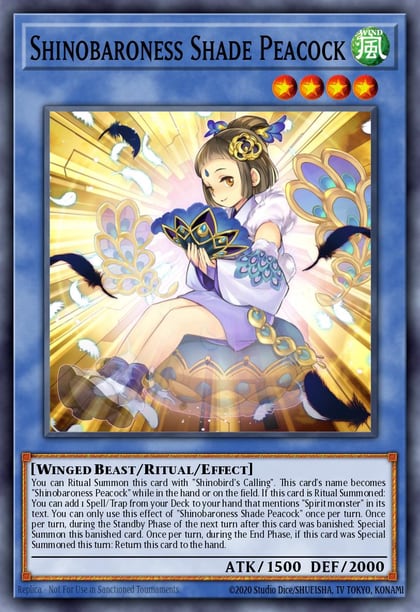 Shinobaroness Shade Peacock, Age of Overlord AGOV-EN028