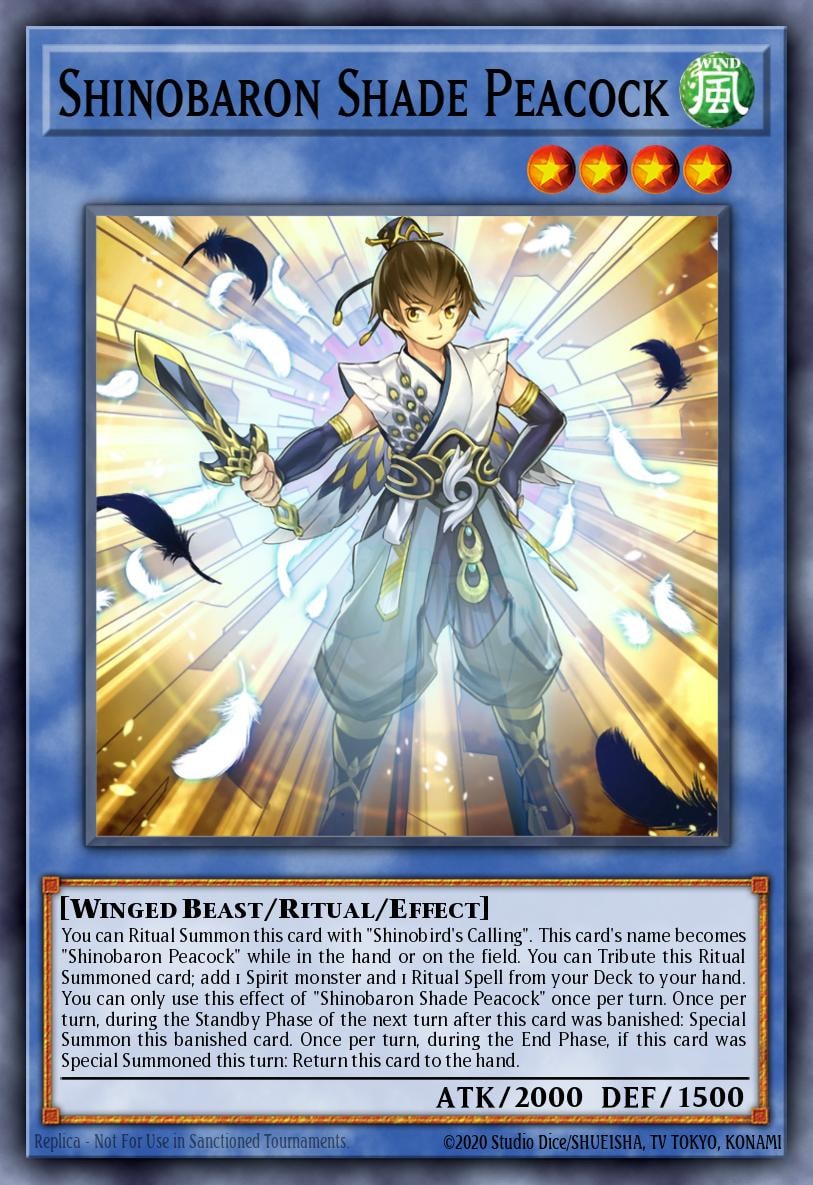 Shinobaron Shade Peacock, Age of Overlord AGOV-EN029