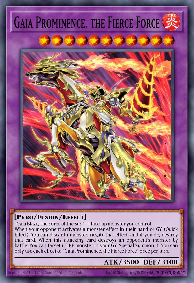 Gaia Prominence, the Fierce Force, Age of Overlord AGOV-EN033