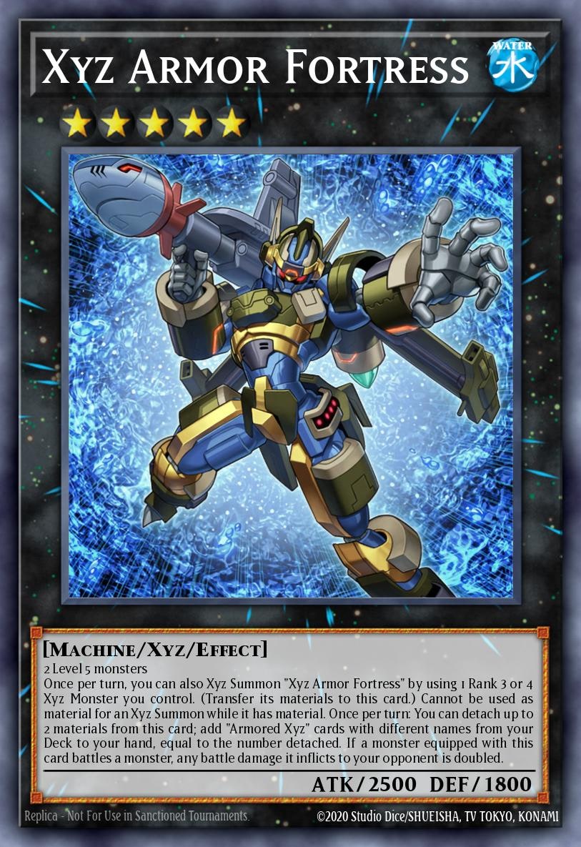 Xyz Armor Fortress, Age of Overlord AGOV-EN040