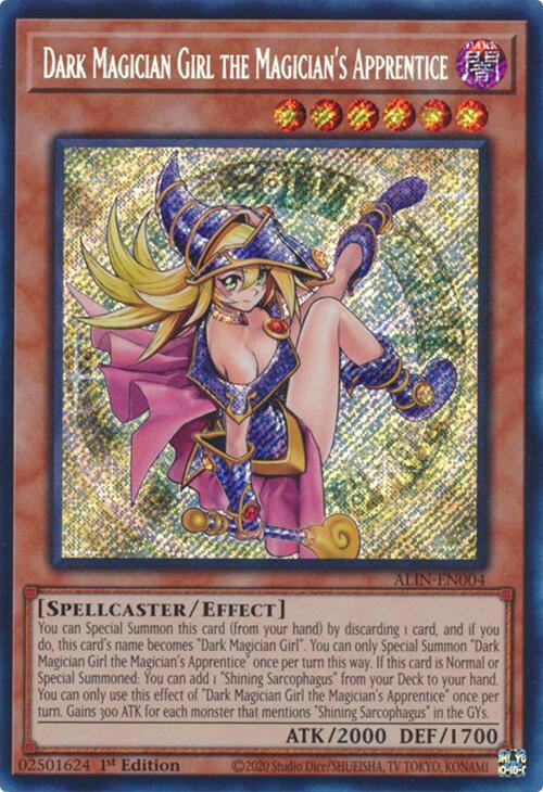 Dark Magician Girl the Magician's Apprentice, Alliance Insight ALIN-EN004