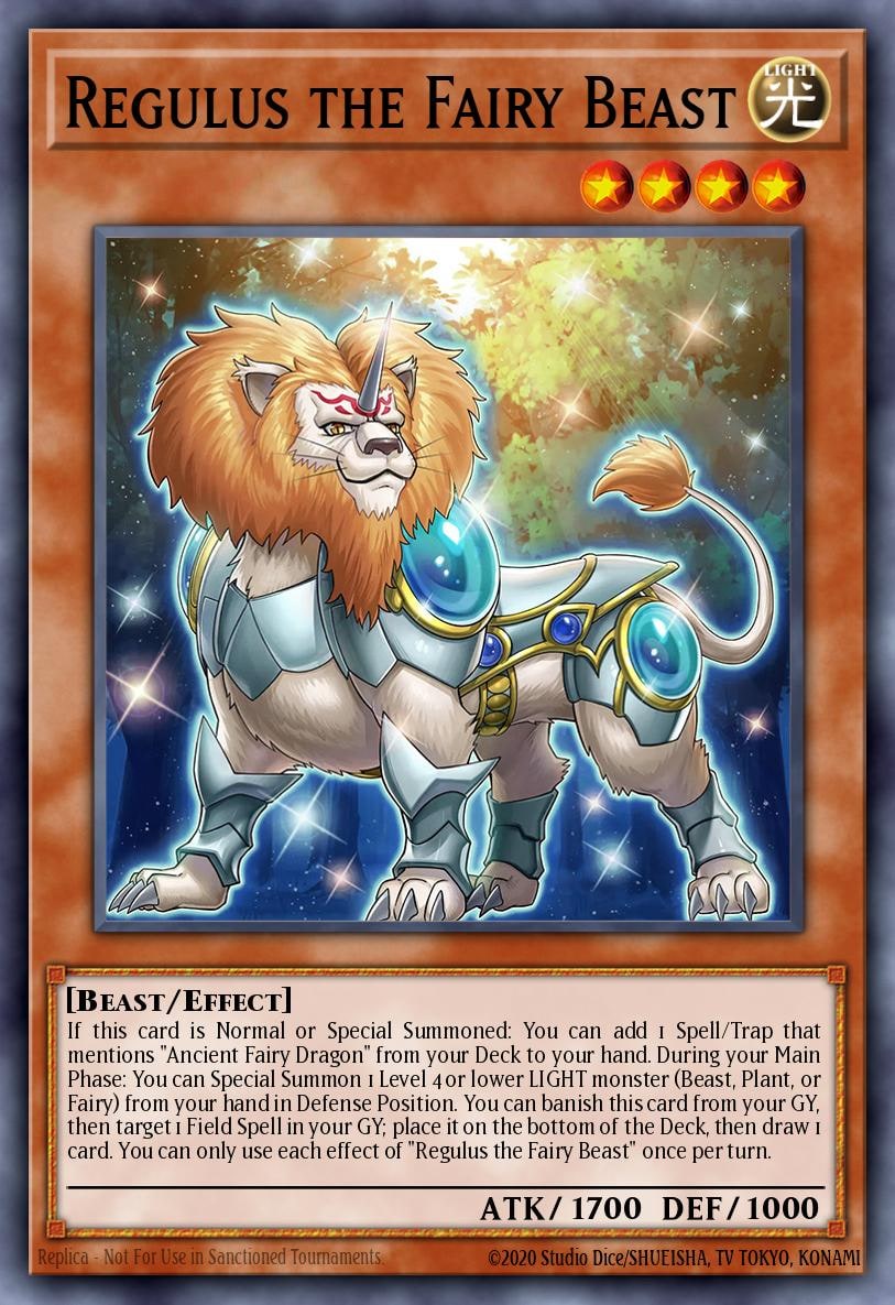 Regulus the Fairy Beast, Alliance Insight ALIN-EN006