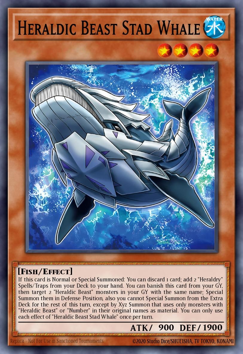 Heraldic Beast Stad Whale, Alliance Insight ALIN-EN010