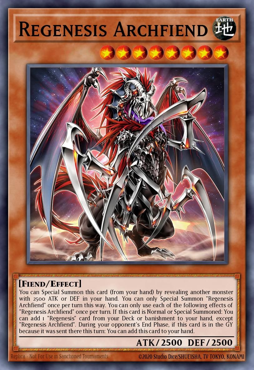 Regenesis Archfiend, Alliance Insight ALIN-EN016