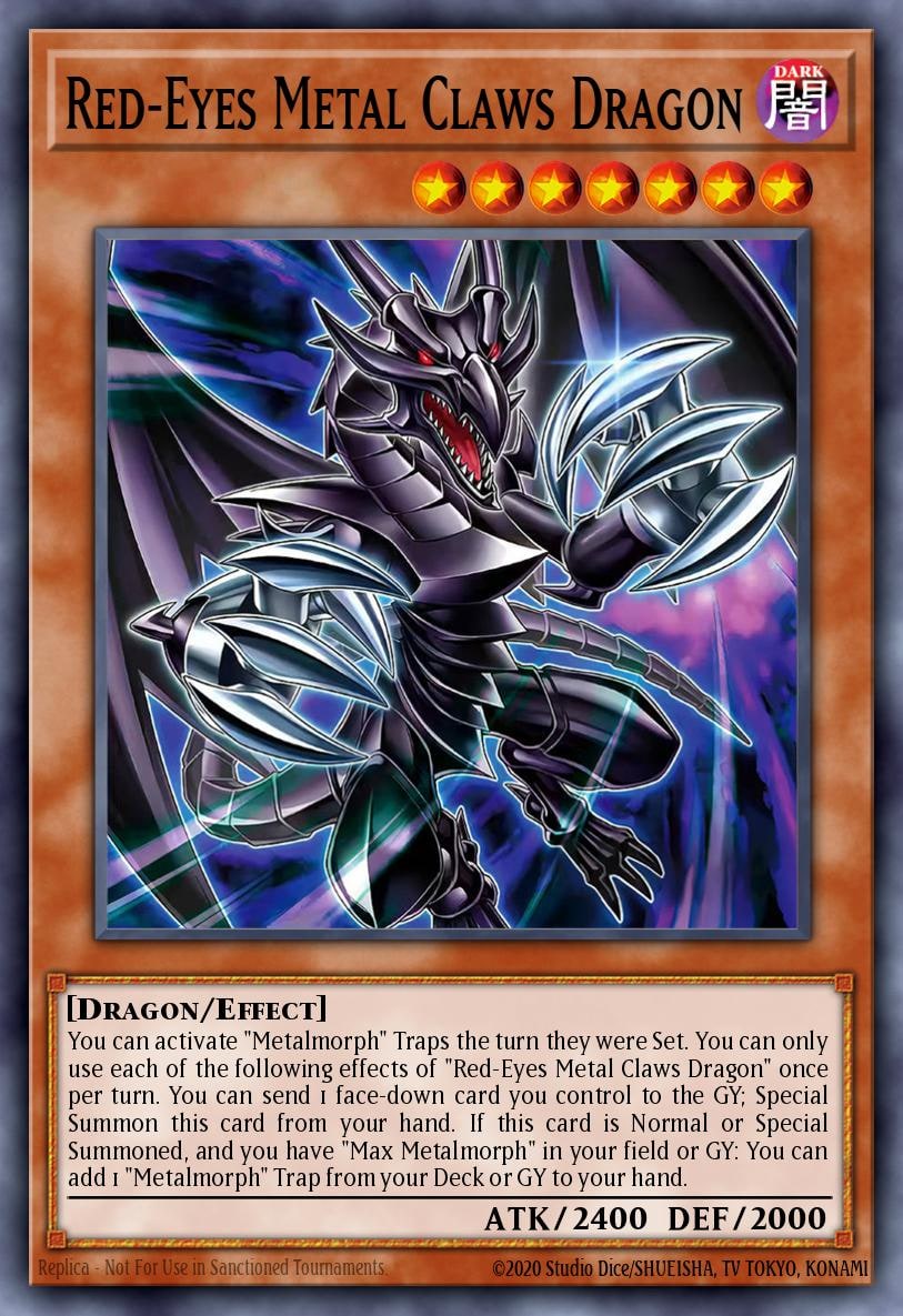 Red-Eyes Metal Claws Dragon, Alliance Insight ALIN-EN025