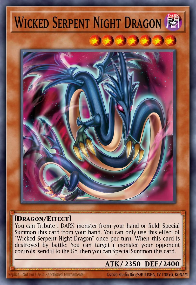 Wicked Serpent Night Dragon, Alliance Insight ALIN-EN031