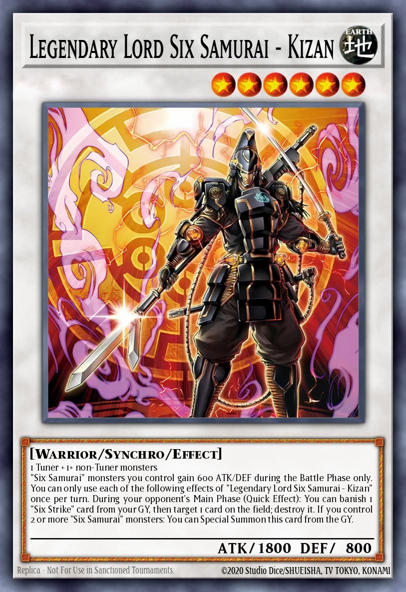 Legendary Lord Six Samurai - Kizan, Alliance Insight ALIN-EN042