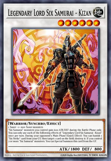 Legendary Lord Six Samurai - Kizan, Alliance Insight ALIN-EN042