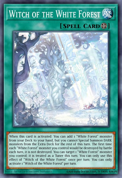 Witch of the White Forest (Quarter Century Secret Rare), Alliance Insight ALIN-EN058
