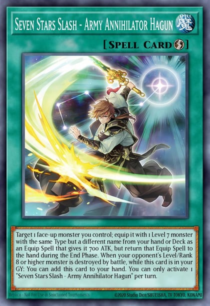 Seven Stars Slash - Army Annihilator Hagun, Alliance Insight ALIN-EN069