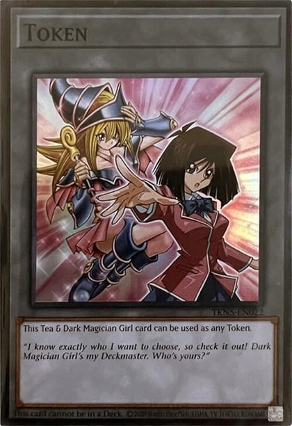 Token: Tea & Dark Magician Girl, Alliance Insight TKN5-EN022