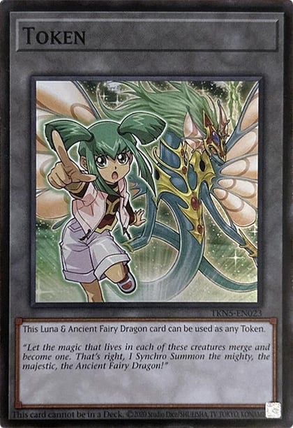Token: Luna & Ancient Fairy Dragon, Alliance Insight TKN5-EN023