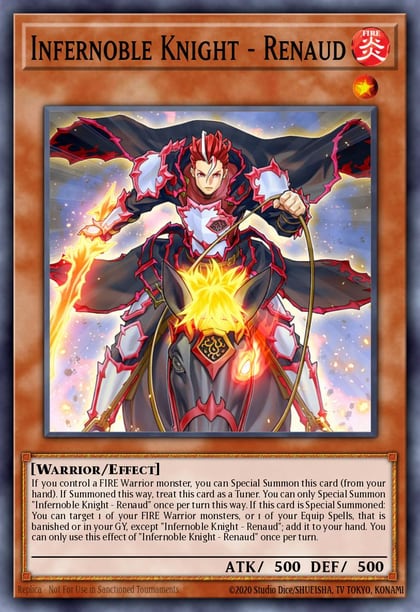 Infernoble Knight - Renaud, Amazing Defenders AMDE-EN038