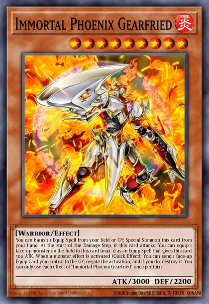 Immortal Phoenix Gearfried, Amazing Defenders AMDE-EN049