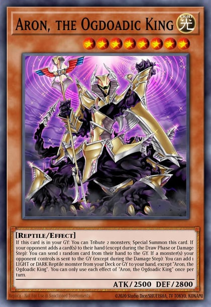 Aron, the Ogdoadic King, Ancient Guardians ANGU-EN007