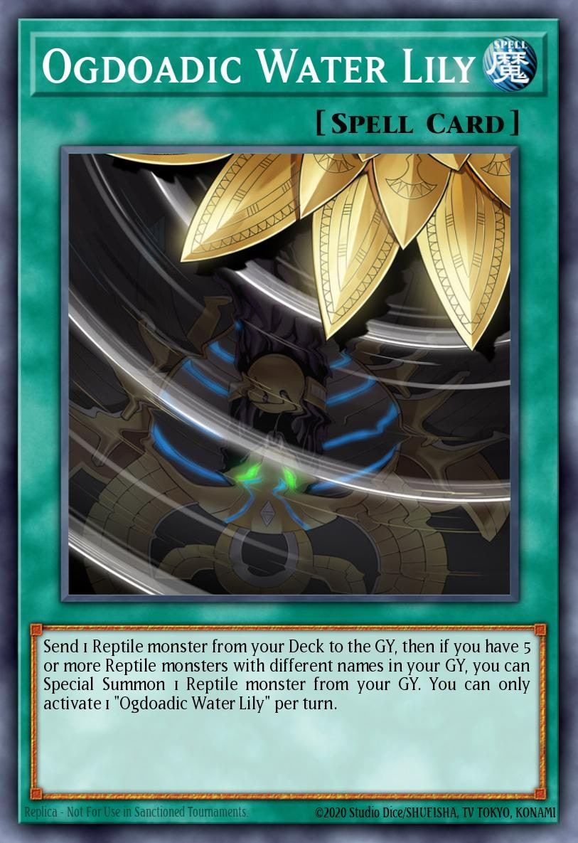 Ogdoadic Water Lily, Ancient Guardians ANGU-EN010
