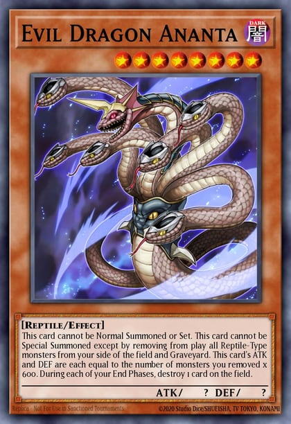 Evil Dragon Ananta, Ancient Guardians ANGU-EN042