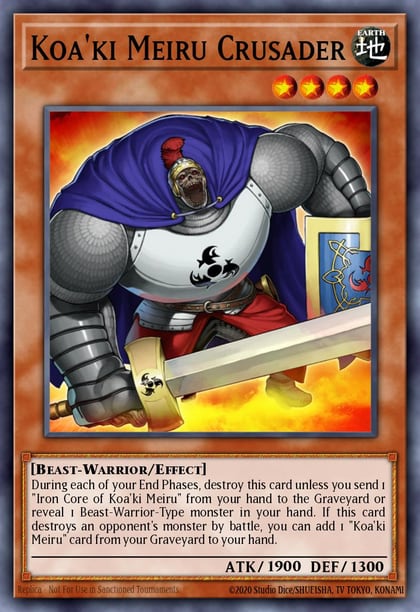 Koa'ki Meiru Crusader, Ancient Prophecy ANPR-EN019