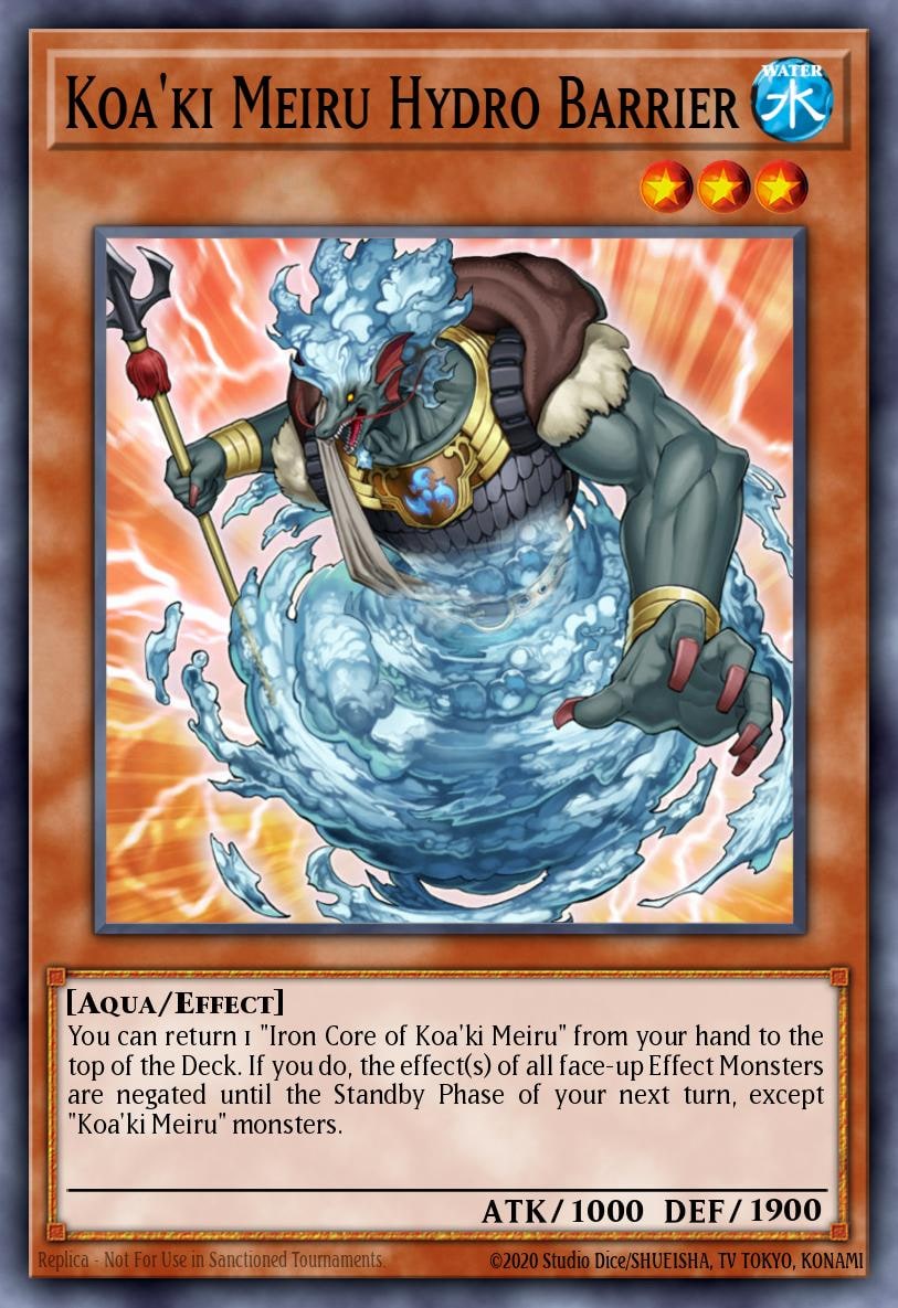 Koa'ki Meiru Hydro Barrier, Ancient Prophecy ANPR-EN022