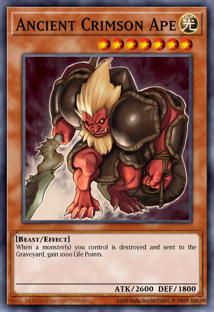 Ancient Crimson Ape, Ancient Prophecy ANPR-EN038