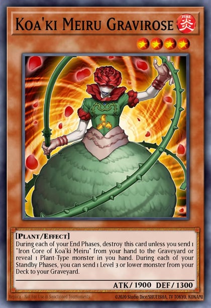 Koa'ki Meiru Gravirose, Ancient Prophecy ANPR-EN083