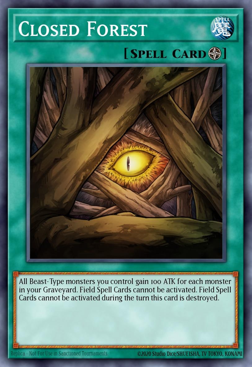 Closed Forest, Astral Pack 1 AP01-EN021