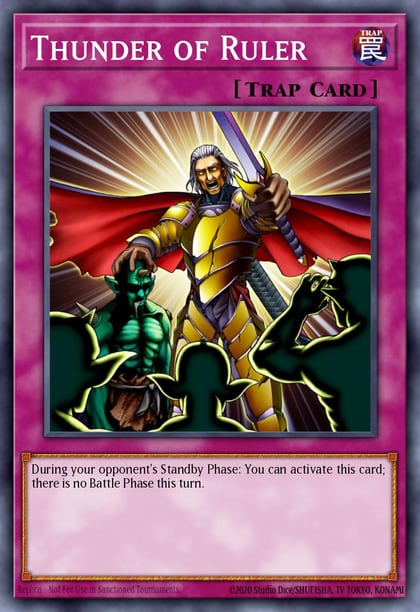 Thunder of Ruler, Astral Pack 1 AP01-EN023
