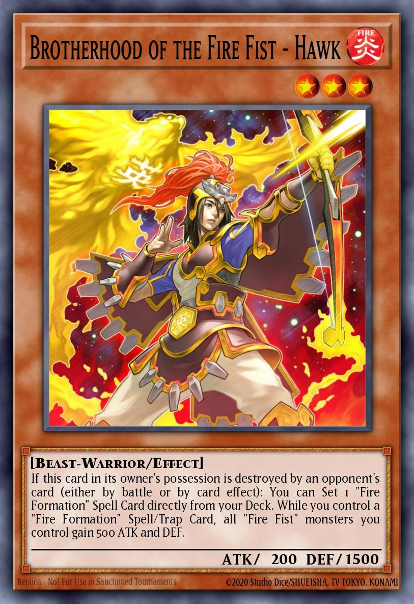 Brotherhood of the Fire Fist - Hawk, Astral Pack 2 AP02-EN008