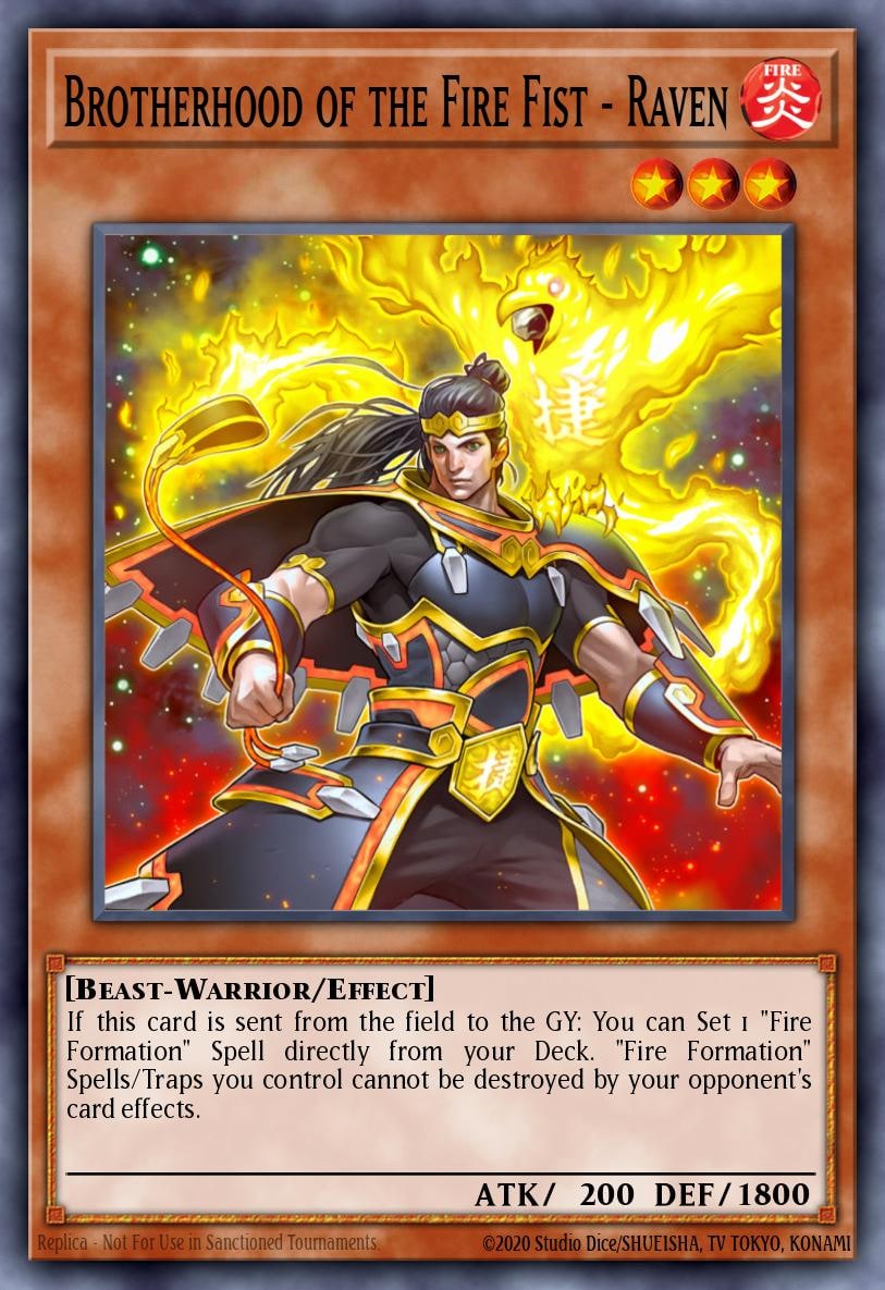 Brotherhood of the Fire Fist - Raven, Astral Pack 2 AP02-EN009