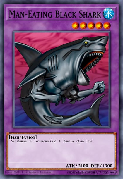 Man-eating Black Shark, Astral Pack 6 AP06-EN021