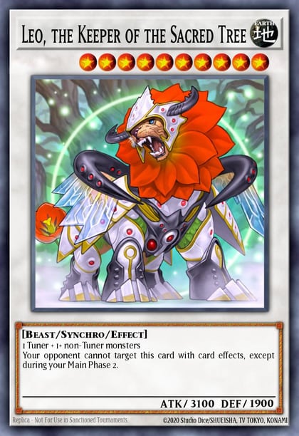 Leo, the Keeper of the Sacred Tree, Astral Pack 7 AP07-EN008