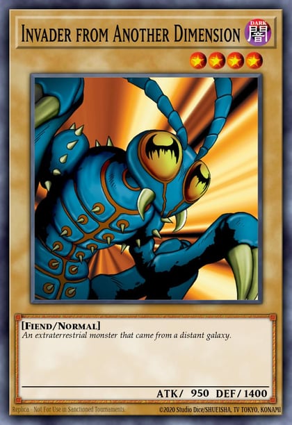 Invader from Another Dimension, Astral Pack 7 AP07-EN014