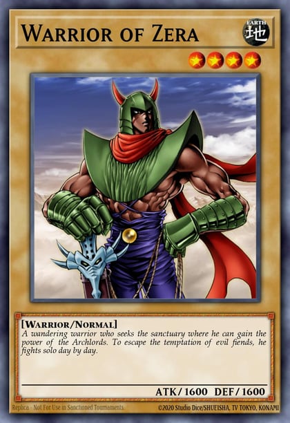 Warrior of Zera, Ancient Sanctuary AST-002