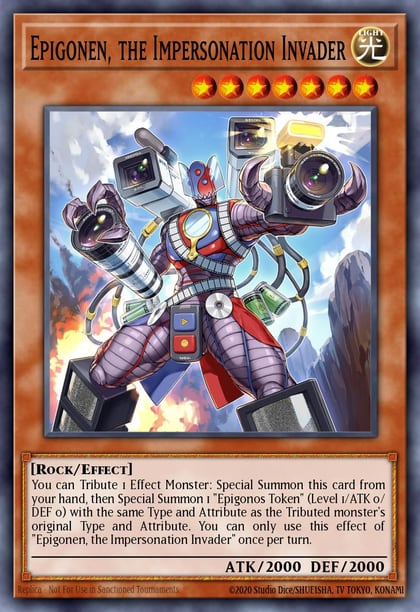 Epigonen, the Impersonation Invader, Battle of Chaos BACH-EN026
