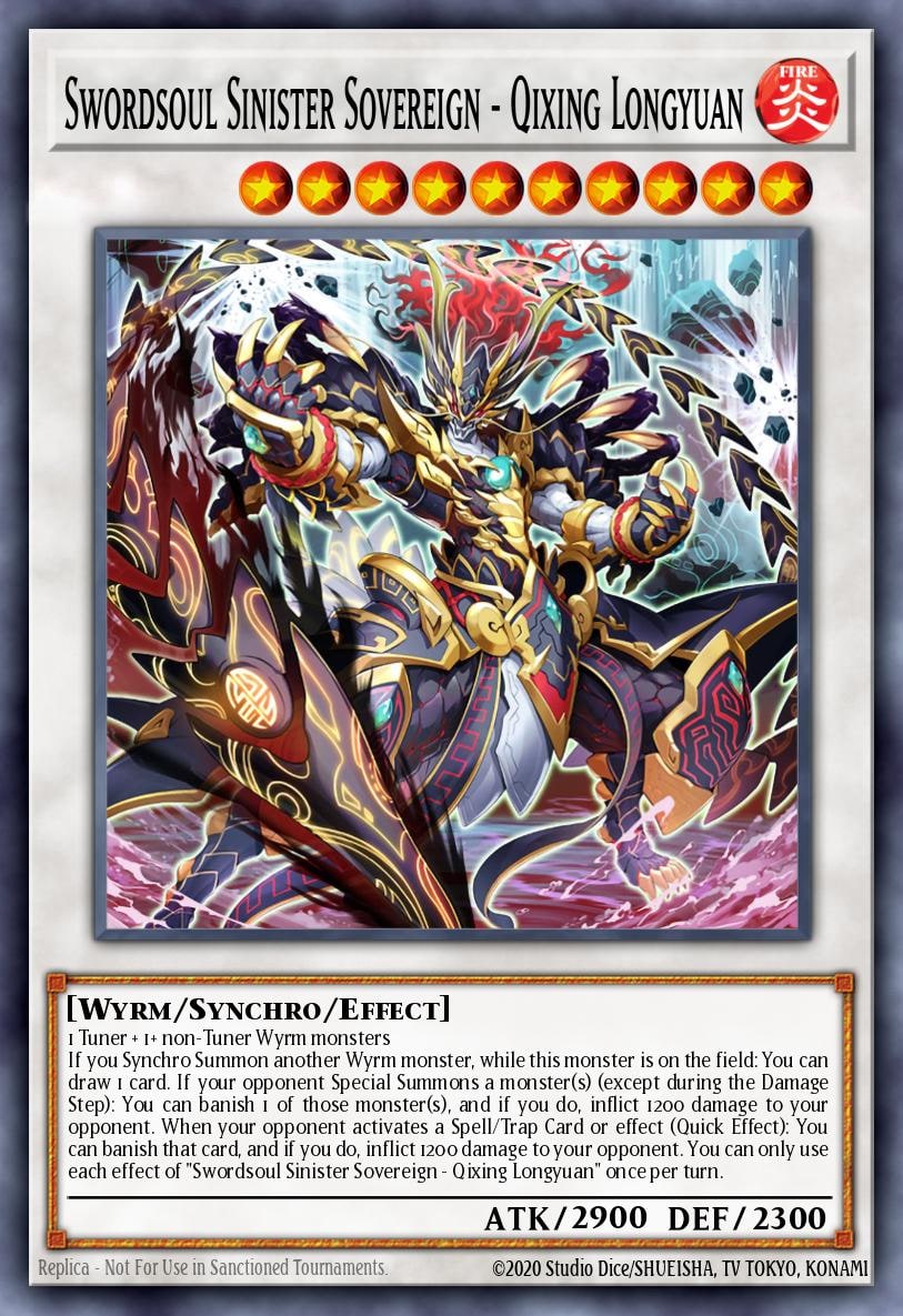 Swordsoul Sinister Sovereign - Qixing Longyuan, Battle of Chaos BACH-EN041
