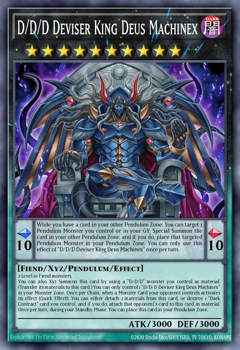 D/D/D Deviser King Deus Machinex, Battle of Chaos BACH-EN044